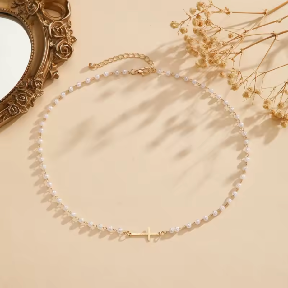 Eden Grace Pearl Necklace
